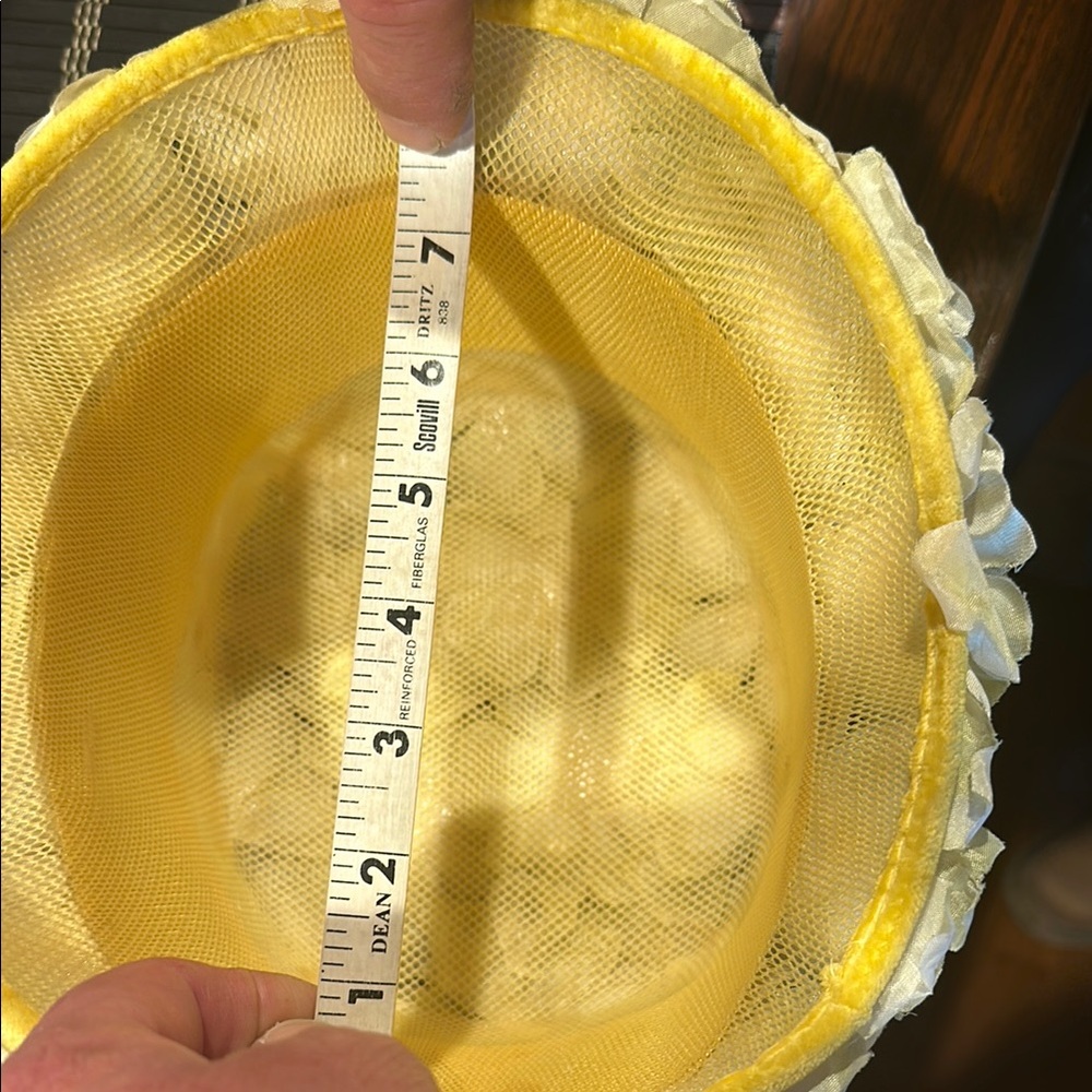 Yellow Floral Ribbon - Picture 4 of 4